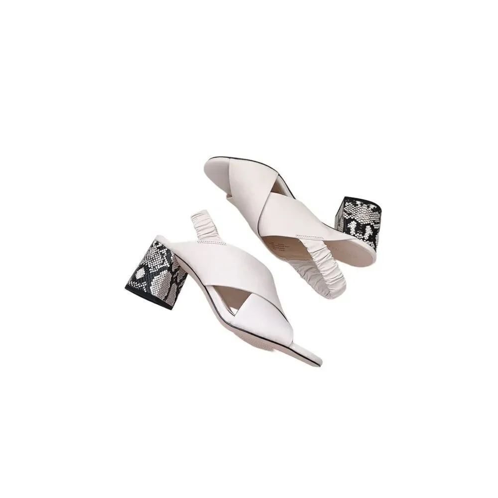 Cole Haan Anastasia city Sandal ivory leather 8.5US